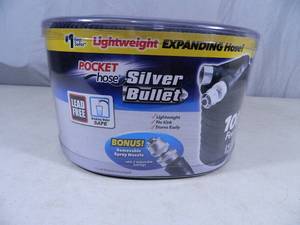 New Pocket Hose Silver Bullet 100 Foot Hose