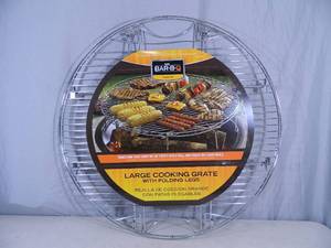 New Large Cooking Grate with Folding Legs