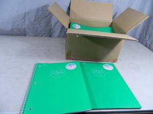 19 New Wide Ruled Notebooks
