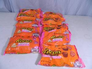 10 New Bags of Assorted Reese Candy
