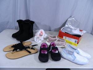 7 New Pairs of Girls Shoes