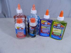 2 New Slime Bundles and 2 New Colored Glues