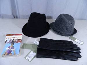 New Hats, Awkward Coasters, and Leather Gloves