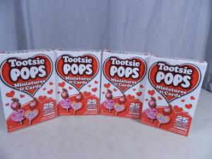 100 New Cherry Tootsie Pops
