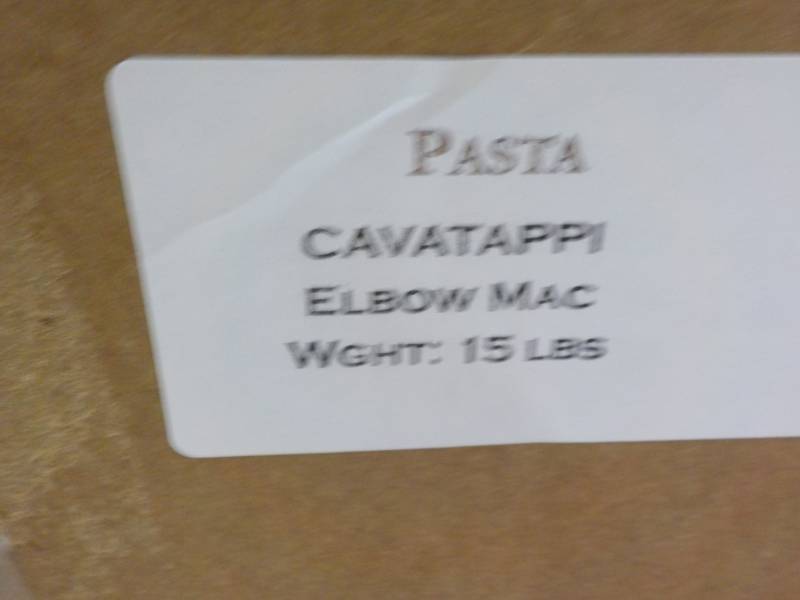 Case of 15 lbs. Cavatappi Elbow Past...