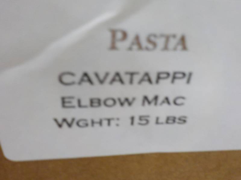 Case of 15 lbs. Cavatappi Elbow Past...