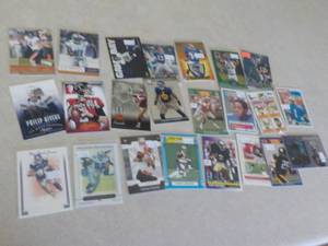 25 Football Star Cards...