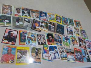 40 Baseball Star Cards...