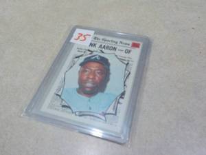 1970 Topps Hank Aaron Card...