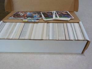 Box of Minnesota Timberwolves Cards...