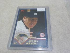 Topps Mickey Mantle Card...