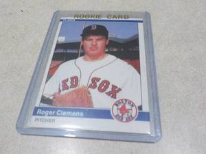 1984 Fleer Roger Clemens Rookie Car...