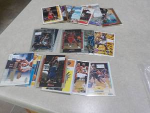 30 Basketball Star Cards...