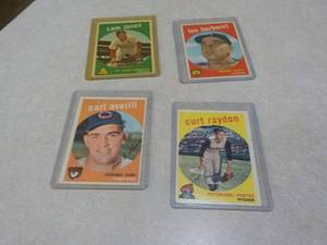 4 1959 Topps Cards...
