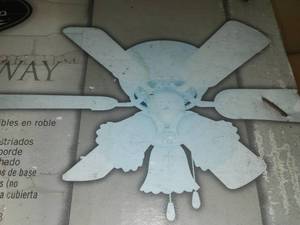 lot 5 image: New Ceiling Fan & light, Habor Breeze