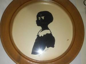lot 38 image: Antique Silhouettes by John Van Bibbon.