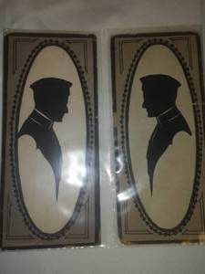 lot 39 image: Antique Silhouettes by C.S. Bryce, Coney Island June 1919.