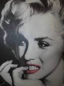 lot 45 image: Marilyn Monroe Framed Art.