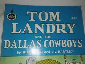 lot 70 image: Tom Landry comic Book Near Mint.