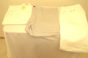lot 94 image: 2 Womens shorts New & pants.