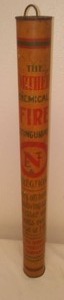 lot 105 image: Fire extinguisher in a can vintage by Northern fireman, firefighters.