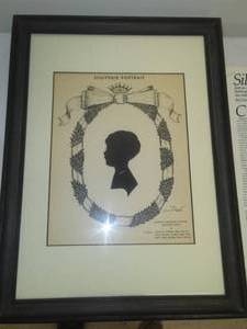 lot 112 image: Worlds Fair Silhoulette by Paul.  15.5  11.5 Chicago, 1933-34.