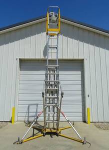 Top-Spot up right Scaffolds  Inspection Ladder 24