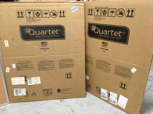 lot 60 image: Pallet with 6 Large Quartet Boards not used