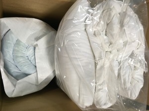 lot 54 image: Lot of 5 Never used Sleep Innovations 4-inch Dual Layer Gel Memory Foam Enhanced Support, King, Made in the US Mattress Topper