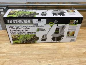 lot 29 image: EARTHWISE 7.5 in. 2.5 Amp Electric Corded Garden Cultivator