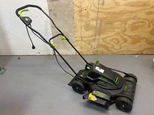 lot 38 image: LAWNMASTER 18 in. 10 Amp 2-in-1 Walk Behind Corded Electric Push Mower with Mulch and Side Discharge