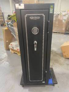 lot 65 image: STACK-ON 14-Gun Safe Electronic Lock in Matte Black