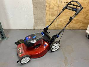 lot 75 image: TORO Recycler 22 in. 60-Volt Lithium-Ion Cordless Battery Walk Behind Personal Pace Mower - Battery and Charger Not Included