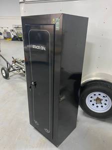 lot 96 image: Black Stack-On Gun Safe - 55.5