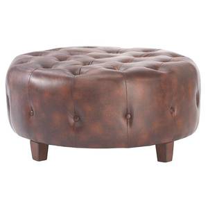 lot 39 image: HOME DECORATORS COLLECTION Farrow Dark Beige Accent Ottoman
