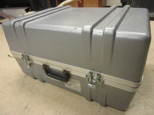 lot 840 image: ROLLING DURABLE CASE, WITH HANDLE