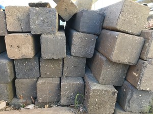 lot 3 image: 8 6X6 Landscape Timbers (Lot of 50)