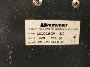 lot 22 image: Minuteman Floor Scrubber