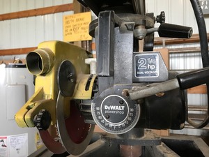 lot 58 image: 10 Radial Saw and Stand
