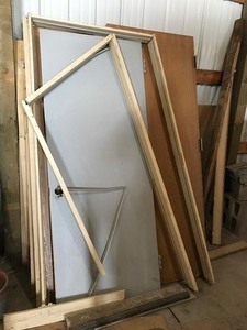 lot 56 image: Salvaged Doors (Lot of 4)