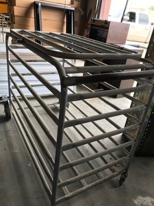 lot 52 image: Steel Equipment Cart