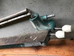 lot 35 image: Antique Table Saw FenceParts