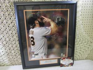 Framed Signed Brian Wilson San Fran...