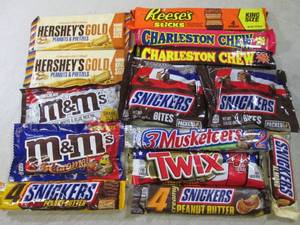 Assorted Candy Bars Etc  B-2...