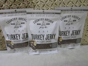 3 Bags of Hickory Smoke Turkey Jerk...