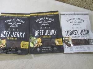 3 Bags of Jerky Best by Apr 2020  B...