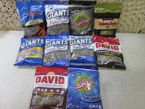 10 Bags of Assorted Sunflower Seeds...