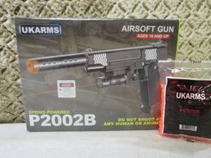 Pistol Airsoft Gun with Pack of 100...