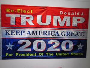 3 ft x 5 ft Re-Elect Trump 2020 Kee...