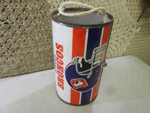 Vintage Metal Denver Broncos Can Co...